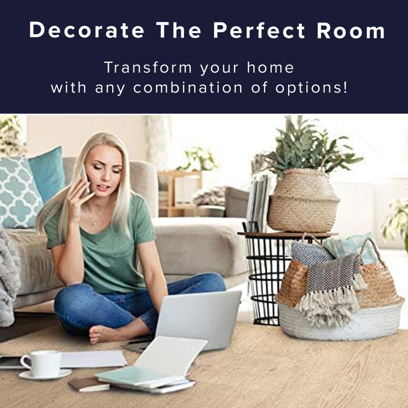 We Sell Mats Forest Floor Farmhouse 3/8 Inch Thick Printed Foam Tiles, Premium Wood Grain Interlocking Foam Floor Mats, Anti-Fatigue Flooring â€“ Stylish Flooring Solution - Image 3